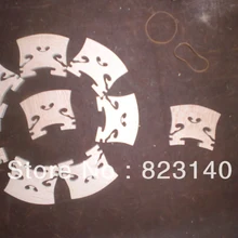 40 шт. барокко Скрипки мост 4/4, Скрипки мост 002