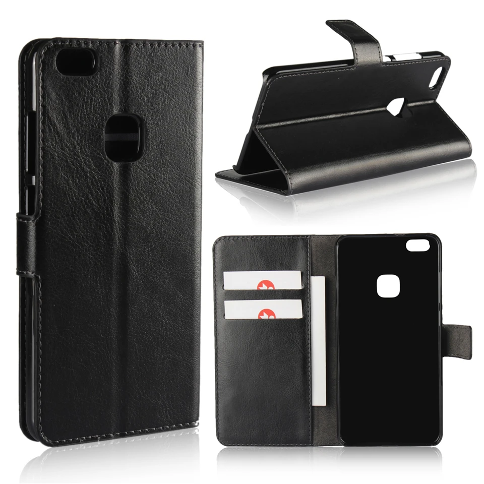 

Anyrow Leather Case For Huawei P8 Lite 2017 P9 P10 Y300 Y530 Cover Wallet Card Slot Pattern Magnetic Shell Pouch Phone Cases Bag