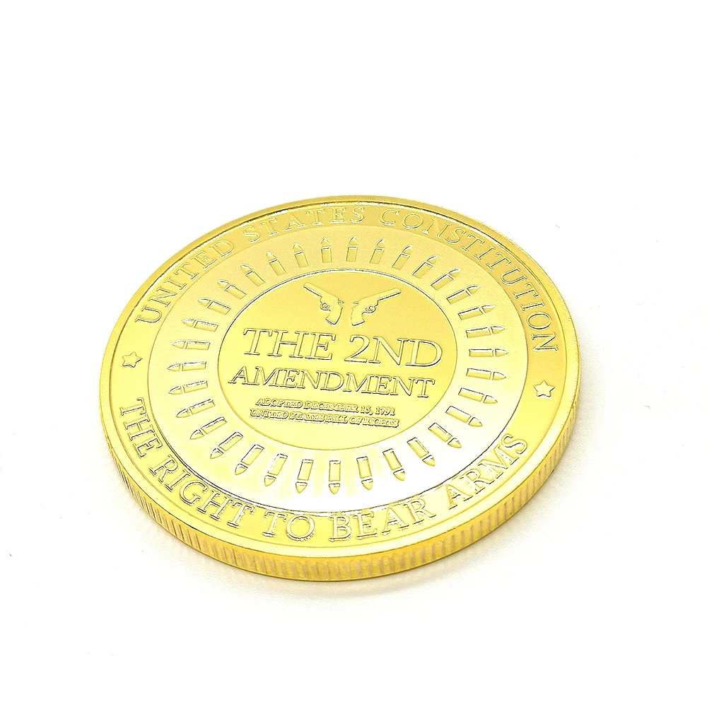 Challenge Coins США 2 е изменение сувенирная монета металлический значок коллекция