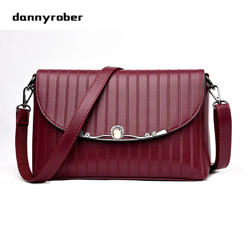 PU Women Envelope Messenger Bag Slim Crossbody Bags Shoulder Bag