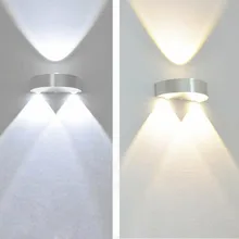 Современный 9 Вт Wandleuchte светодиодный Wandlampe Treppenhaus Licht вверх вниз Innenleucht