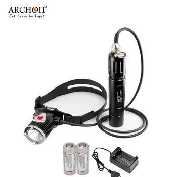 

Archon DH25/WH31 LED Canister Diving Light Underwater Diving Torch Scuba Dive Equipment 26650 Battery and Charger Included