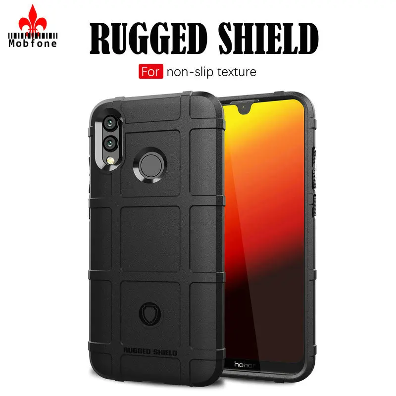 Huawei Y6 2019 Case Shock-Proof Pro Prime Cover Fundas Soft Silicone Rugged Shiled Capa Y9 Y7 Coque Cases | Мобильные телефоны и