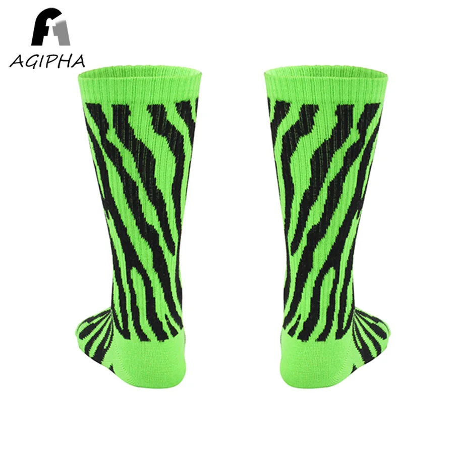 

Big Size Mens Crew Socks Zebra Pattern Casual Cotton Male Socks Happy Funny Style Brand New 1 Pair Pack