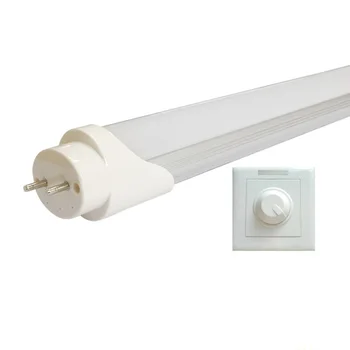 

25pcs/lot 600mm 9w dimmable T8 led tube light 2FT milky tube lamp 0.6m SMD2835 AC85-265V