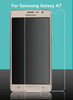 

1000pcs/lot For Samsung Galaxy A7 TEMPERED GLASS Screen Protector Without Package 9H Hardness 2.5D Round Edge Guard Film