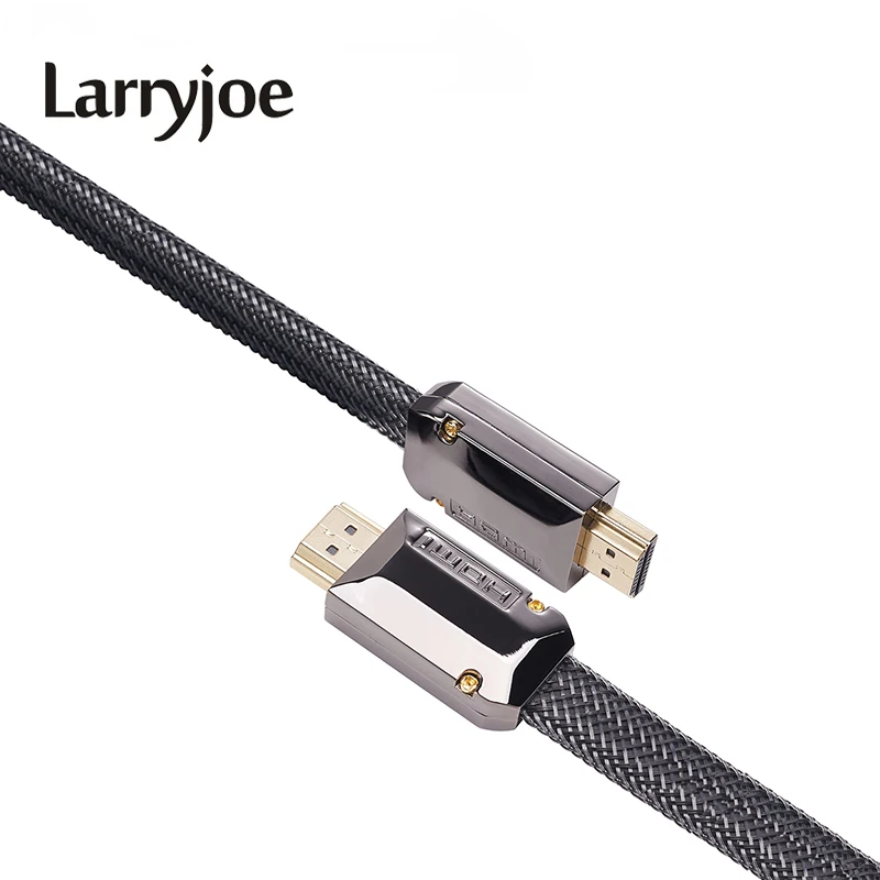Larrjoe Новый 4K * 2K HDMI кабель к плетеный версия 2. 0 для ноутбука Xbox проектора ТВ экрана