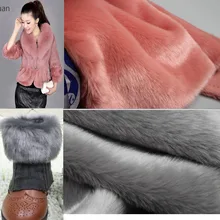 180x50cm1pc хороший искусственный мех Ткань мягкий плюш искусственный мех Ткань швейный материал Diy домашний текстиль и одежда Теплый Кролик искусственный мех Ткань