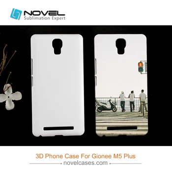 

Hard Plastic Sublimation 3D Phone Case For Gionee M5 Plus