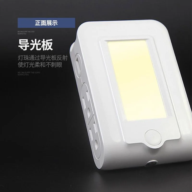 

New US regulation 2 USB socket fast charging luminous intelligent creative simple light control night light socket