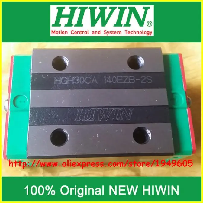1 шт. оригинальных линейных направляющих подшипников HIWIN HGH30CA слайдер блоков для