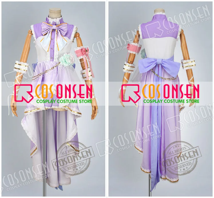 COSPLAYONSEN Love Live! Белое платье для пробуждения ко Дню Святого Валентина косплей