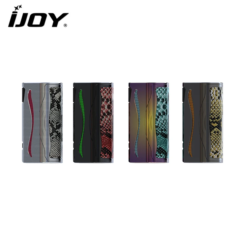 Оригинал IJOY Genie PD270 поле Mod Vape NI/TI/SS 234 Вт с двойной 20700 батарея Ddopt IWEPEL TC чипсет RGB подсветка