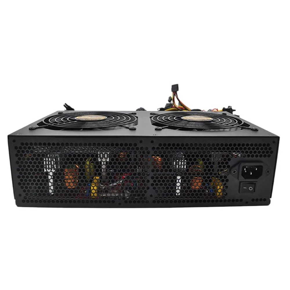 High Efficiency Rated 3450W Active PFC Power Supply with 14CM Low Noise Cooling Fans for Bitcoin Mining Machine High Performance High Efficiency Rated 3450W Active PFC Power Supply with 14CM Low Noise Cooling Fans for Bitcoin Mining Machine High Performance