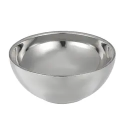 Нержавеющая сталь Для Мужчин's миска-чашка для бритья широкая миска обод Barber мужской чистка лица кружка для мыла для бритья щеткой чашки