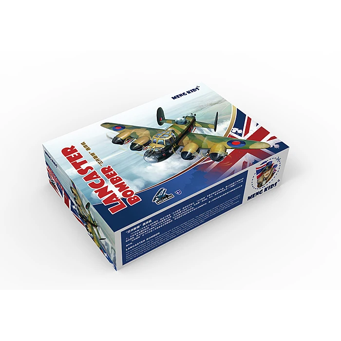 freeshipping MENG model Qversion no glue Lancaster bomber aircraft free