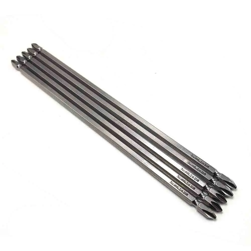 

Electric Screwdriver Bit 5/10PCs PH2 Electric Screwdriver Bit Set Bits Hex Shank Magnetic Alloy Steel For Cross Head 250mm