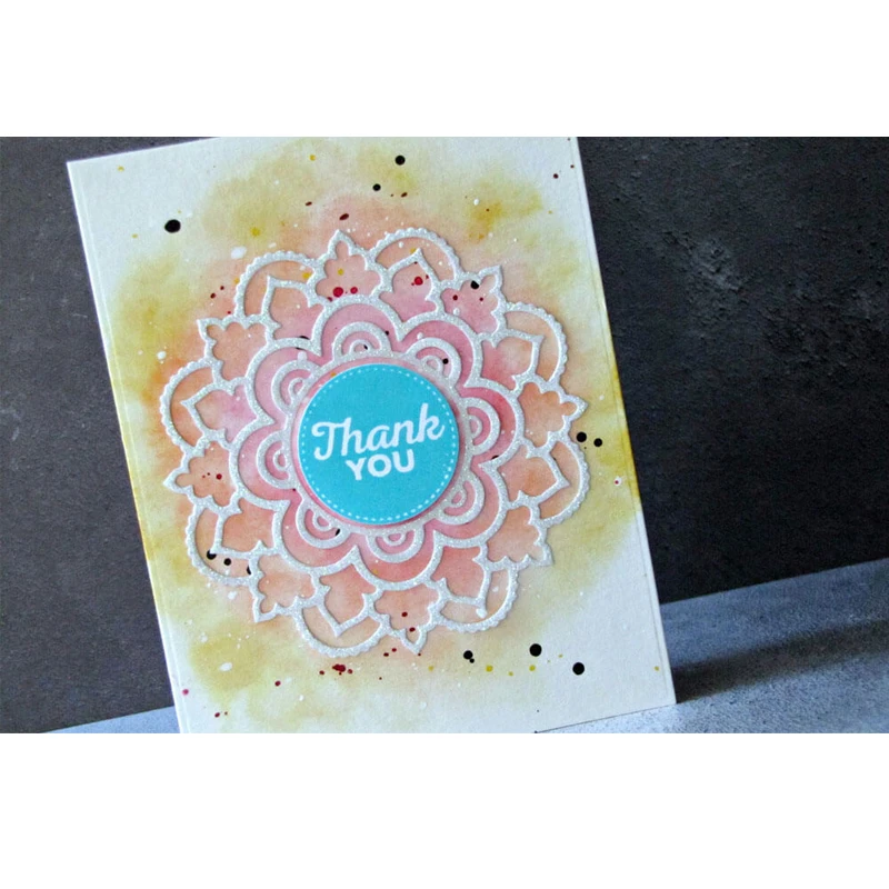 

Multi-petal Flower Background Metal Cutting Die Stencil Card Photo Making Scrapbooking Template Handmade Decoration Embossing