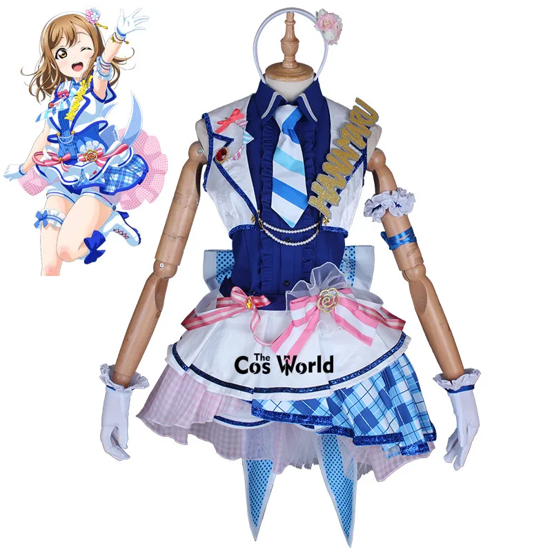 Love Live Sunshine Aqours School unit Kunikida Hanamaru послешкольная аркадная игра Униформа наряд аниме