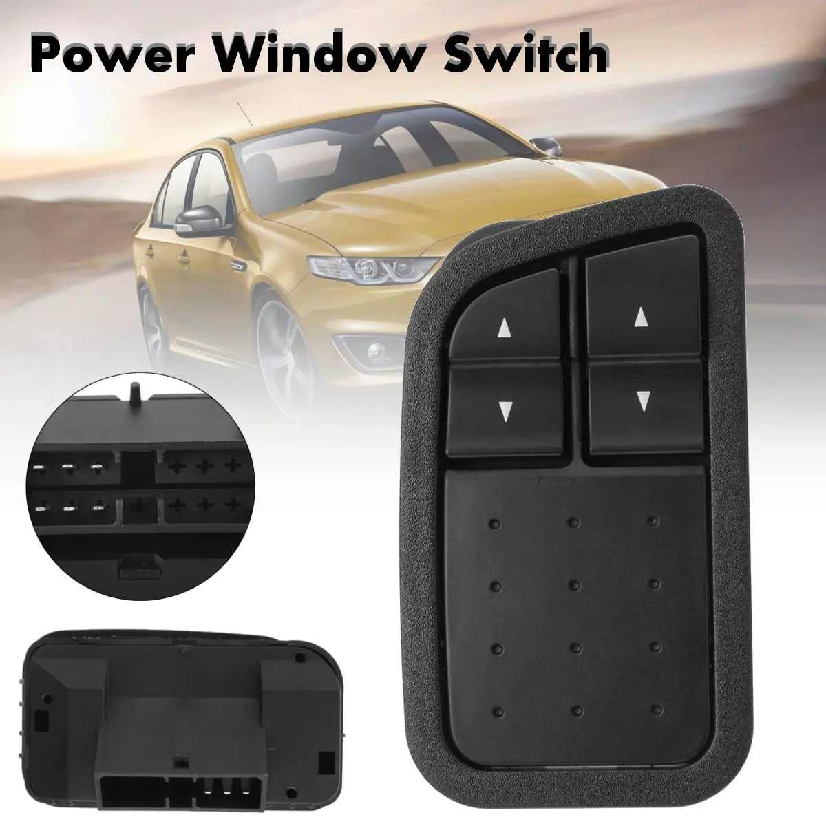 

Front Door Master Electric Power Window Switch 6 Pin For Ford BA BF Falcon 02-08