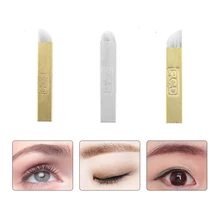 5 шт./компл. Pro 12/14/19 pin Перманентный макияж бровей игла для нанесения татуировок мануального татуажа бровей, иглы для 3D вышивка ручка для мануального тату