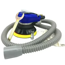 Milda 5 дюймов случайный орбитальный воздух для ладони пневматический шлифовальный станок автомобильный полировщик пылесос набор инструментов полировальная машина электроинструменты