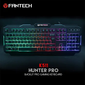 

Professional USB Wired LED Backlit Gaming Keyboard 104 Keys for Laptop Computer DJA99