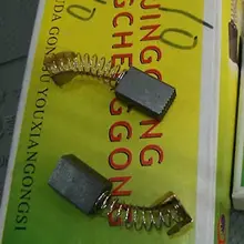 Lot20 15x10x6 мм угольные щетки для мощности ручная дрель шлифовальный станок