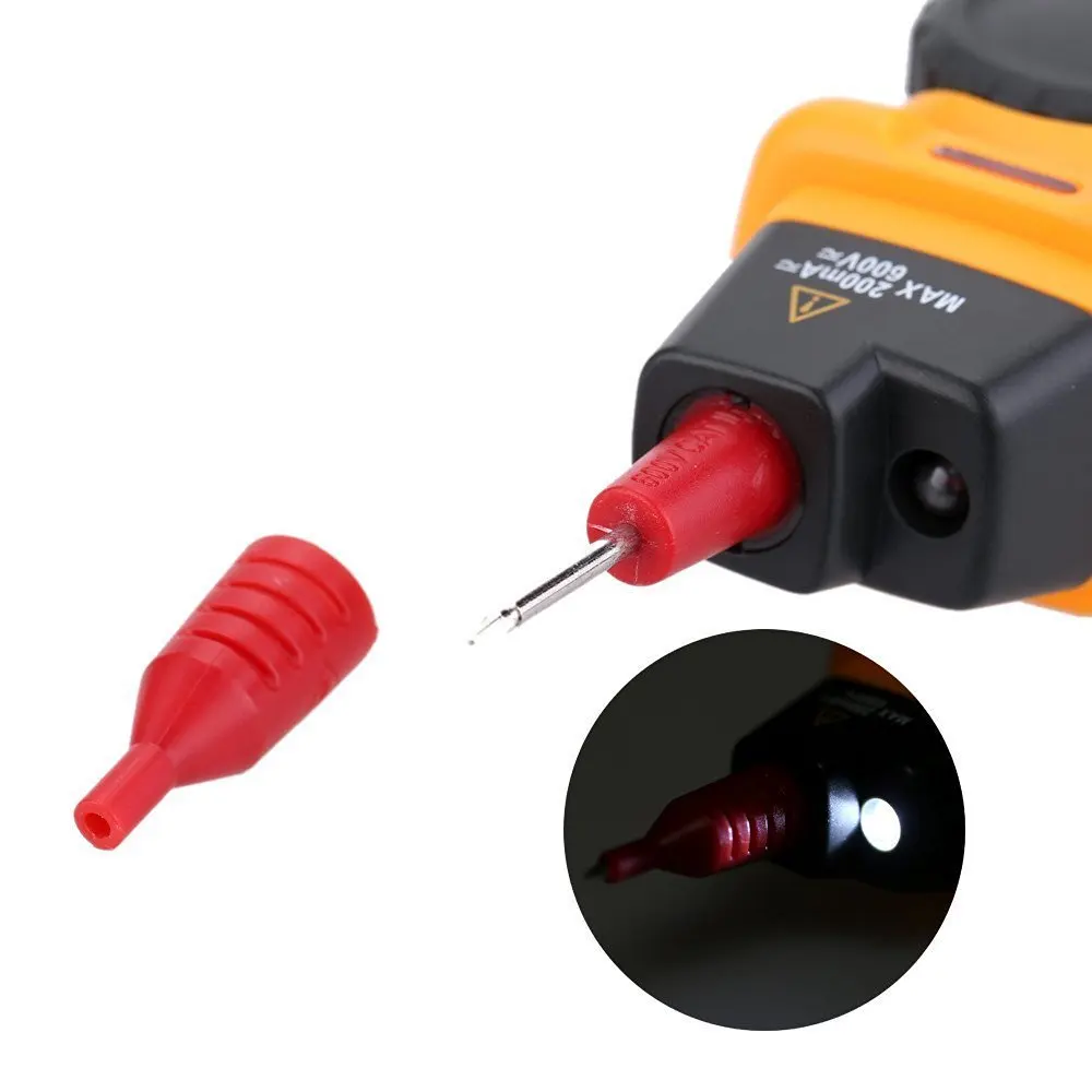 HYELEC (PEAKMETER) MS8211 цифровой мультиметр с зондом ACV/DCV электрический ручной тестер