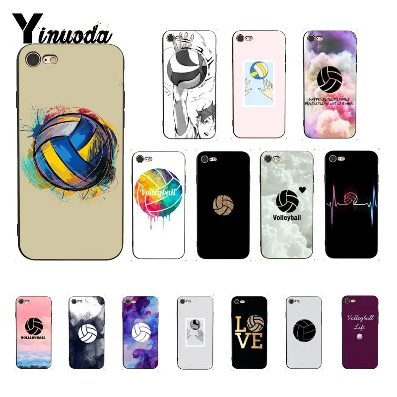 Yinuoda волейбольная роспись роскошный уникальный дизайн PhoneCase для iPhone 8 7 6 6S 6Plus X XS MAX 5 5S SE XR Fundas Capa