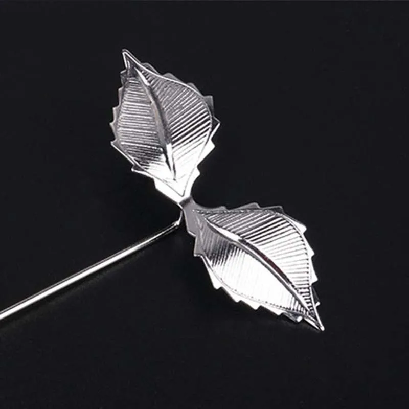 Mdiger Brand Classic Design Metal Flower Brooch Vintage Collar Pins for