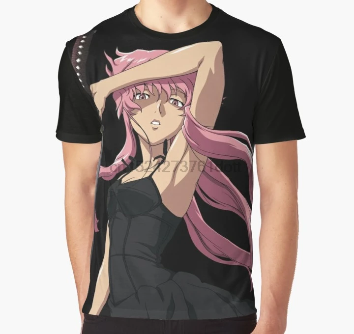 

All Over Print 3D Tshirt Men Funny T Shirt Mirai Nikki Full Print Big print Graphic T-Shirt
