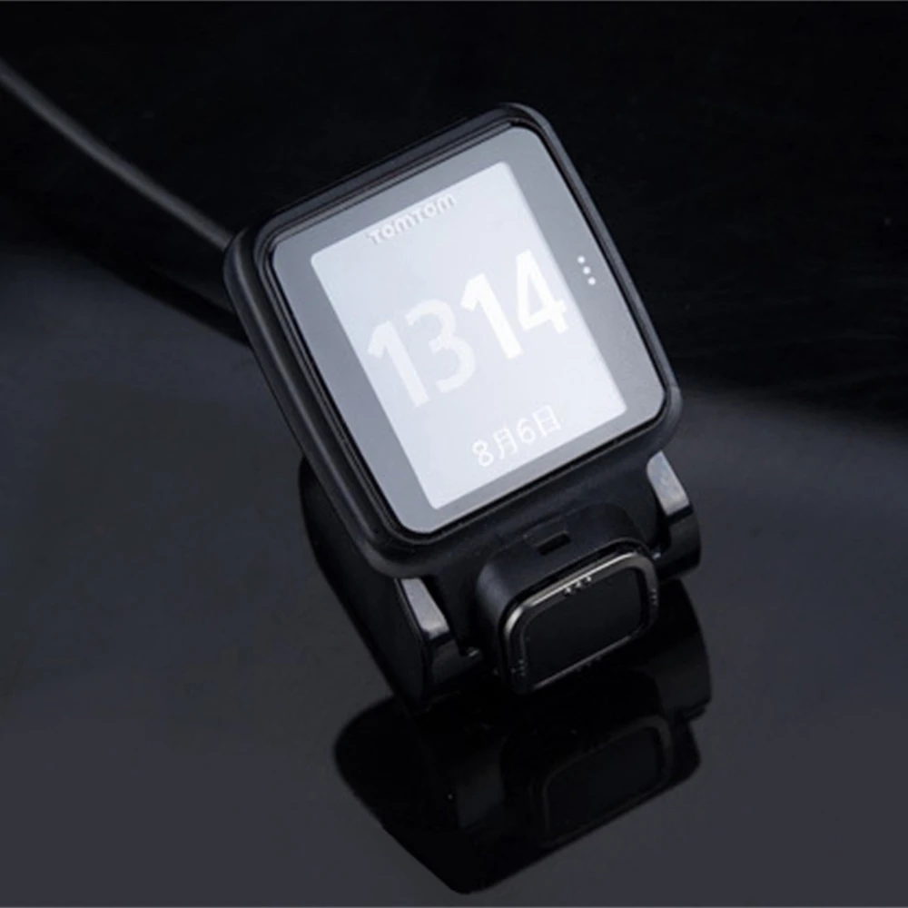  Ersatz USB Datenkabel und Lade Cardle Ladegerät für TomTom Runner + HRM/Runner Cardio/Multi-Sport +