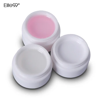 

Elite99 15ml UV Builder Gel For Nail Extension Acrylic UV Builder Crystal Nail Art Extension Tips Pink White Clear Gel Varnish
