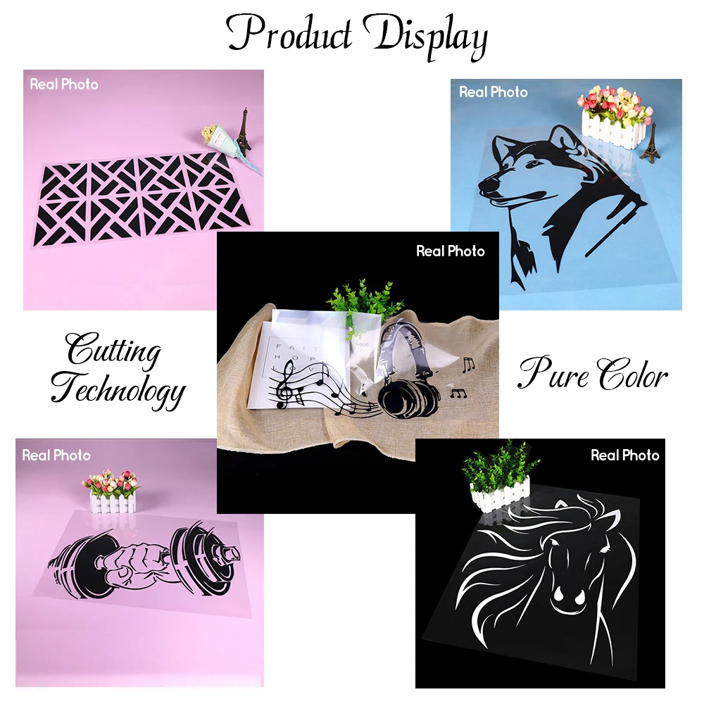 Luxuriant Music Ecg Vinyl Kitchen Wall Stickers Wallpaper Living Room Children Room Wall Decoration Murals