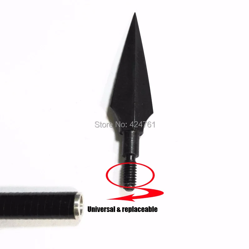 6 шт. 150 наконечники для стрел Grain Broadheads стальные стрелок стрелки стрельбы из лука