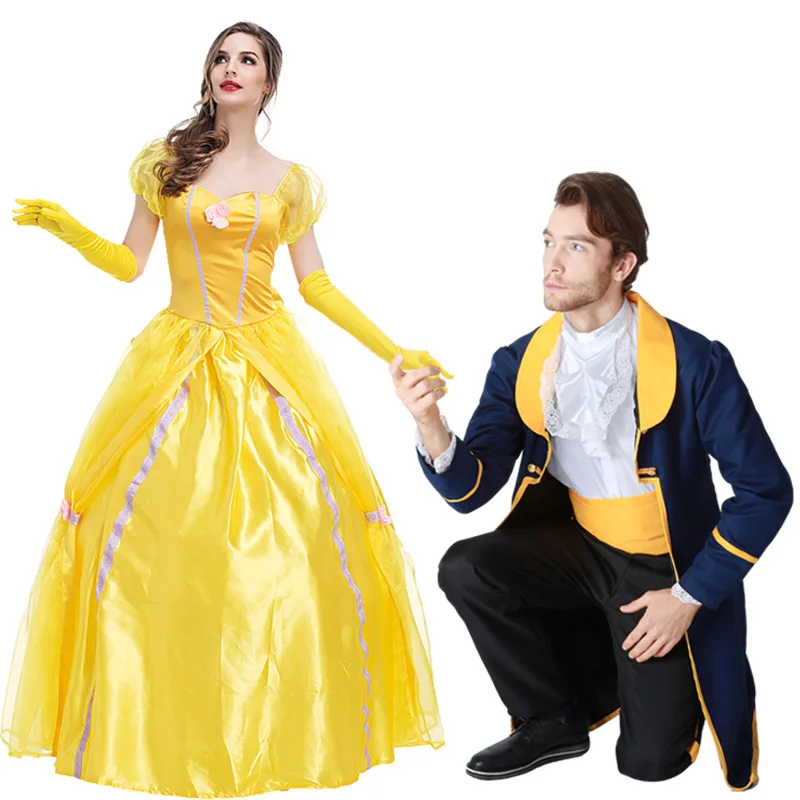 Free Shipping Adult prince beast costume beauty and the beast costume ...