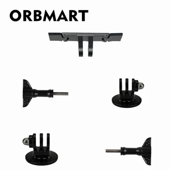 

ORBMART Aluminum Guide Slideway Rail + 2 Pcs Adapters + 2 Pcs Trigger Screws Accessories Kit For Gopro Fusion 360 Degree Camera