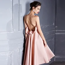 Розовое сексуальное вечернее платье, вечерние летние платья с открытой спиной для девочек, платье с открытой спиной без рукавов с оборками, платья для выпускного вечера