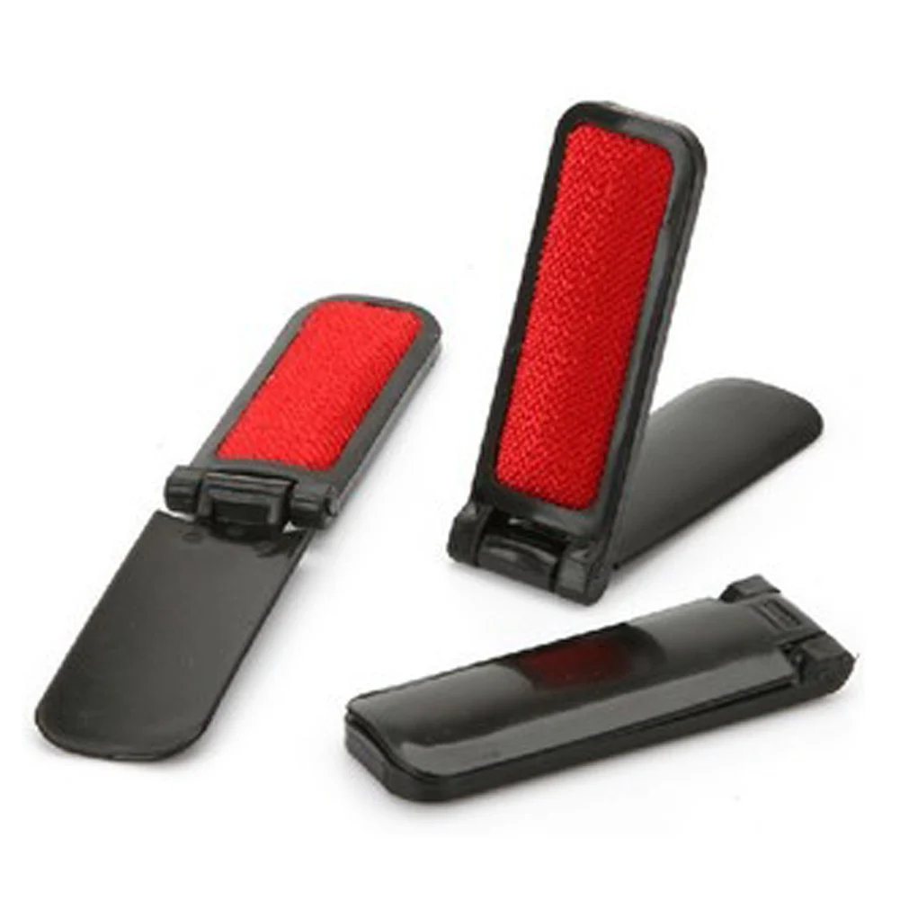 1PC Mini Foldable Static Brushes Clothes Brush Portable Electrostatic