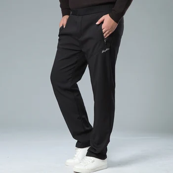 

Mens Winter Pant Thick Warm Cargo Pants Casual Outwear Pockets Trousers Plus Size 6XL 7XL Fashion Loose Baggy Pant for Worker