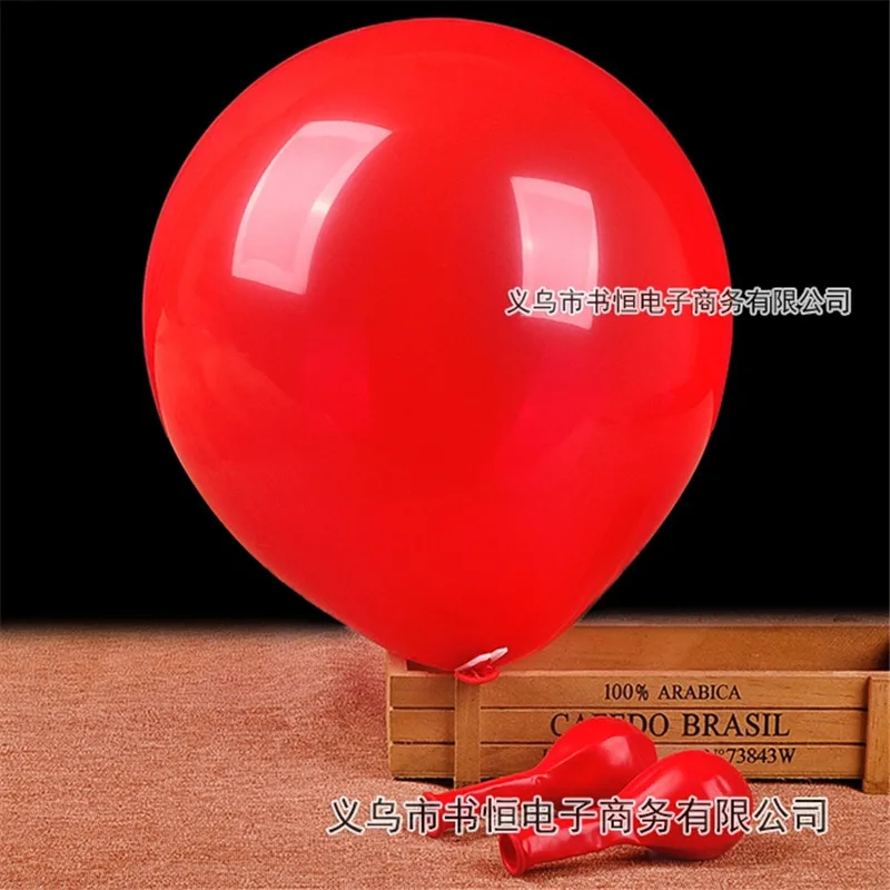 Бирюзовый толстый 10 шт 12 дюймов толщиной 2,2 г свадебные украшения латексный шар с днем рождения надувной шар с гелием - Цвет: Red