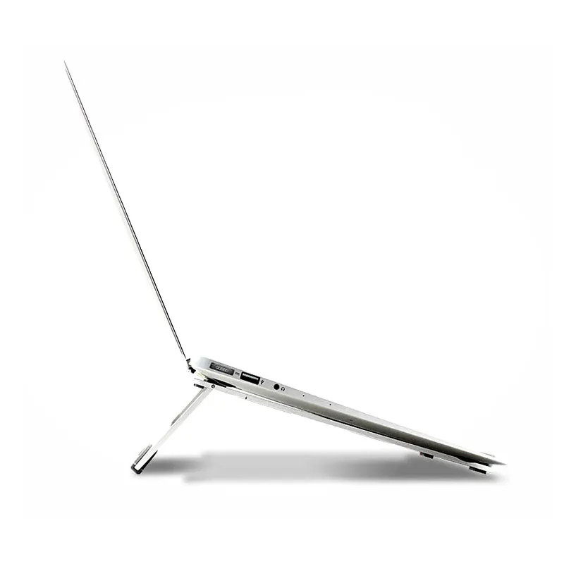 EASYA Foldable Laptop Stand for Apple Macbook Pro Laptop NoteBook Use Fashion Design Bracket Portable Desk Holder Stand Aluminum EASYA Foldable Laptop Stand for Apple Macbook Pro Laptop NoteBook Use Fashion Design Bracket Portable Desk Holder Stand Aluminum