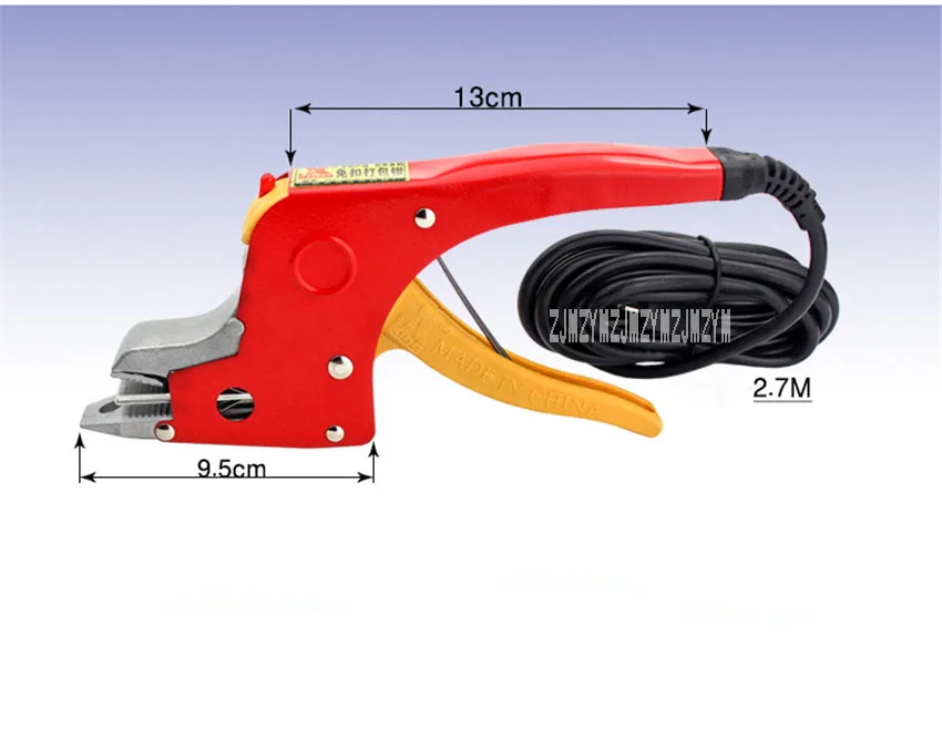 Новое поступление Натяжной+ электросталеплавильные упаковщик lg-001free Пряжка упаковщик термоклей Пакер руки-машина для обвязки 220 В 220 вт 0.8 мм-1.2 мм