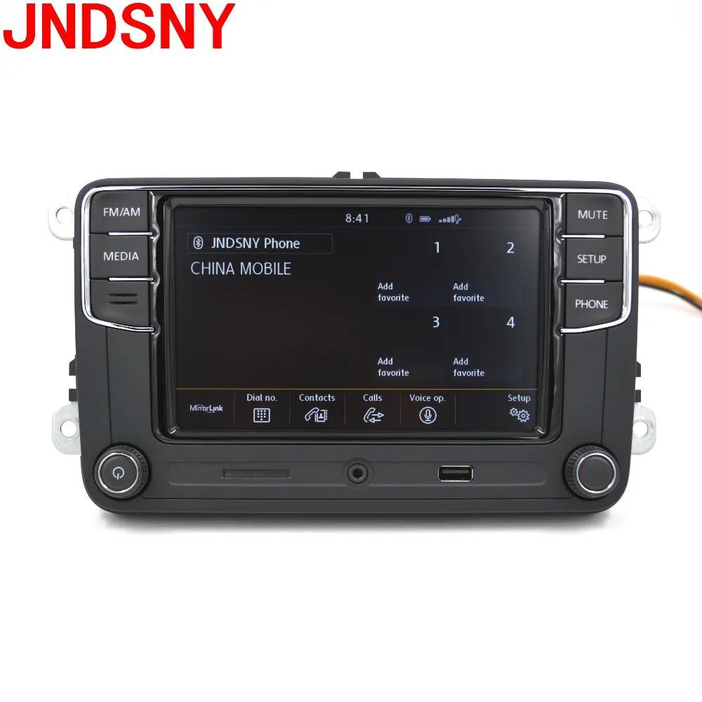 JNDSNY RCD330 Plus автомобиль 6," автомобиль MIB радио RCD330G RCD330 RCD510 RCN210 для golf5 6 Jetta 6 Passat CC Tiguan polo