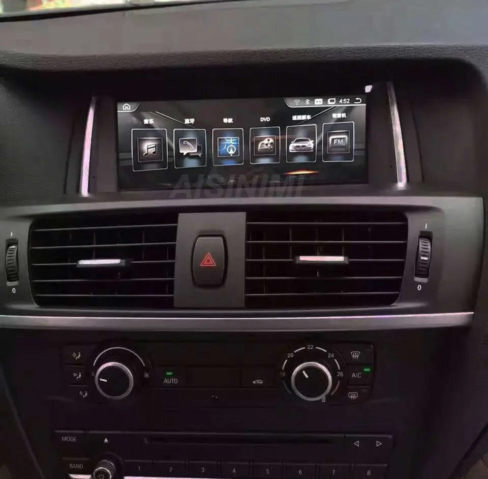 Best Android 8.1 For BMW X3 F25/X4 F26 Original NBT System, X3 F25 Original CIC System Car audio stereo car monitor screen all in one 22