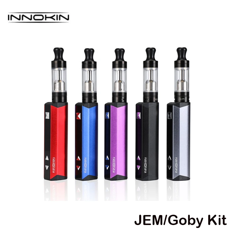 Оригинальный Innokin JEM/Goby стартовый набор JEM Box Mod батарея 1000 мАч с Tank 2 мл Fit Coil