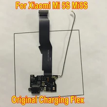 Рабочий микро-док разъем для Xiaomi mi 5s mi 5s M5S usb зарядное устройство Порт гибкий кабель для материнской платы ленты