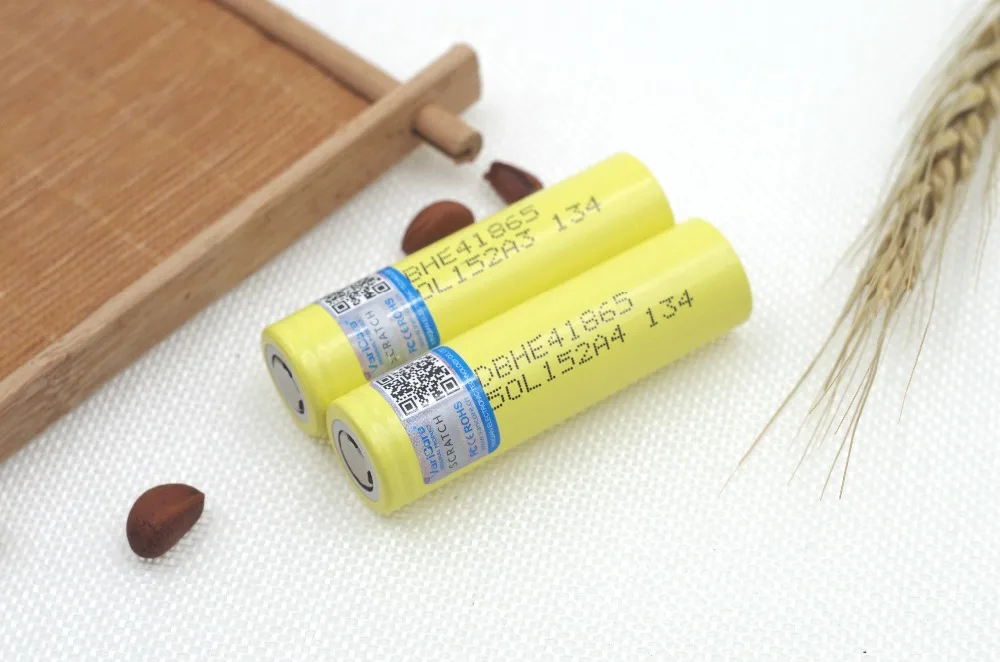2 pcs. New import original 3.7 V 18650 HE4 2500 mAh powr 30A discharge Electronic special lithium battery + free shipping | Электроника