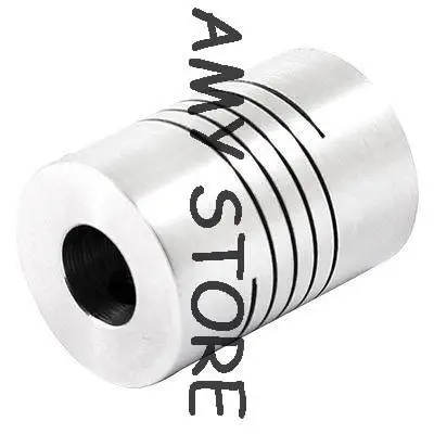 

6mmx8mm 18mm Dia 25mm Length CNC Shaft Coupler Coupling Connect Motor Encoder